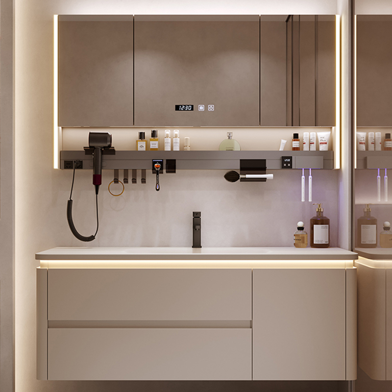 Modern Simple Bathroom Cabinet - огляд і ціна Home Bathroom Vanity Combo