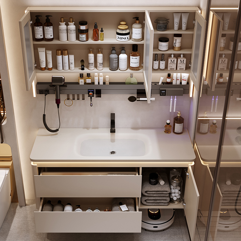 Modern Simple Bathroom Cabinet - огляд і ціна Home Bathroom Vanity Combo