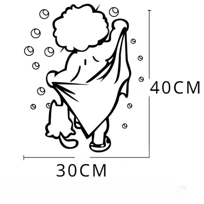1pc Clean Shower Time Cute Lit - огляд і ціна Home Center Bathroom Accessories