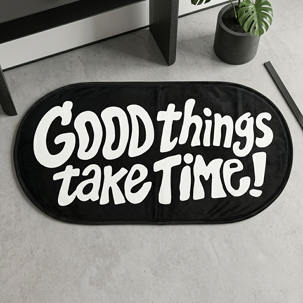 VIKAMA Good Things Carpet Blac - огляд і ціна Home Goods Bathroom Rugs