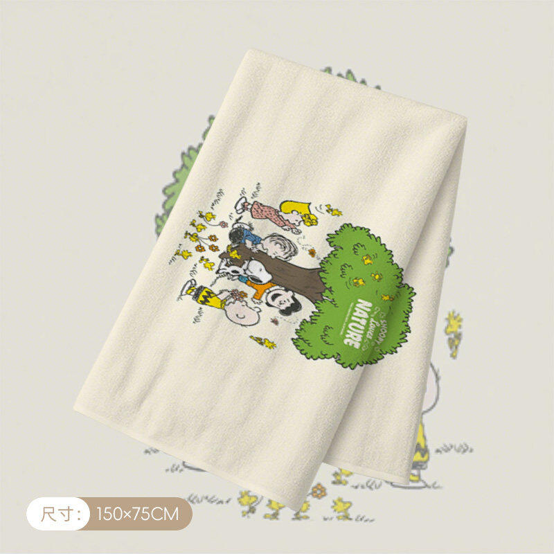 Snoopy Big Bath Towel Skin Fri - огляд і ціна Home Edit Bathroom