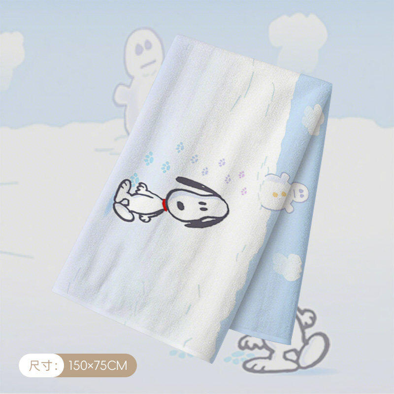 Snoopy Big Bath Towel Skin Fri - огляд і ціна Home Edit Bathroom