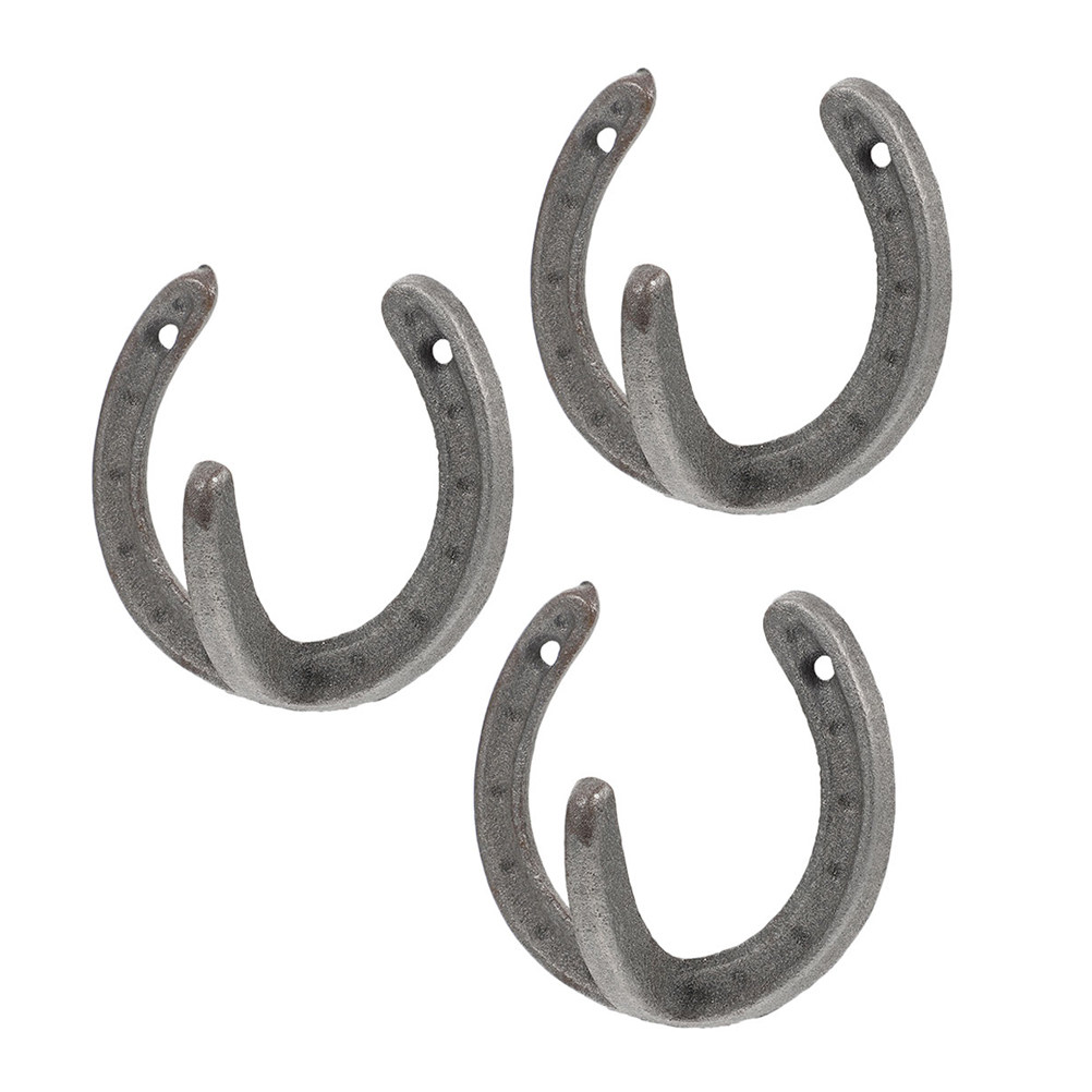 3Pcs Horseshoe Shape Wall Hook - огляд і ціна Home Bathroom Towels