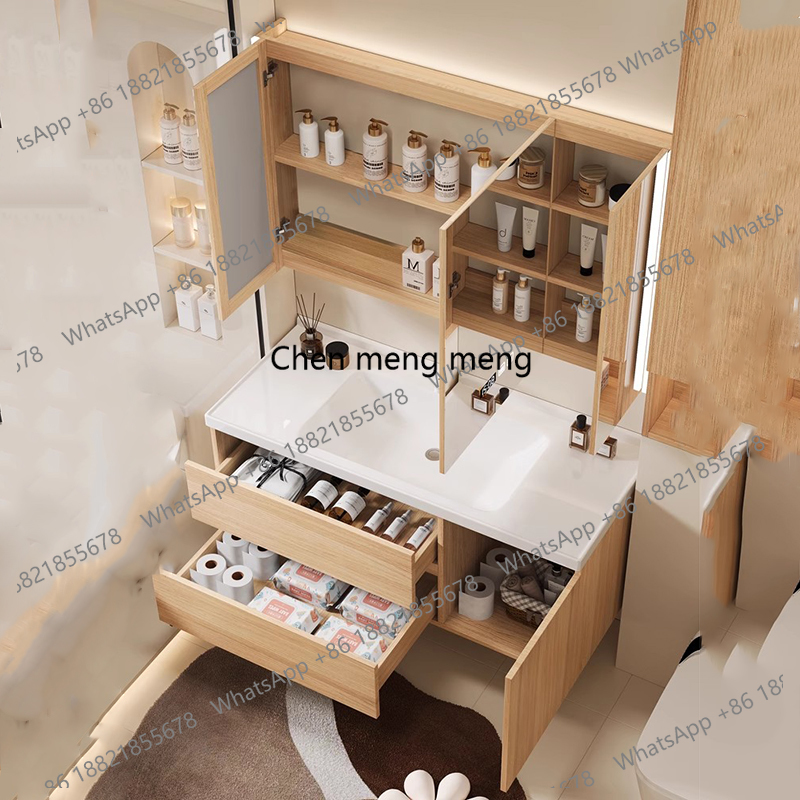 B567 Storage Organizer Bathroo - огляд і ціна Home Bathroom Vanity Combo