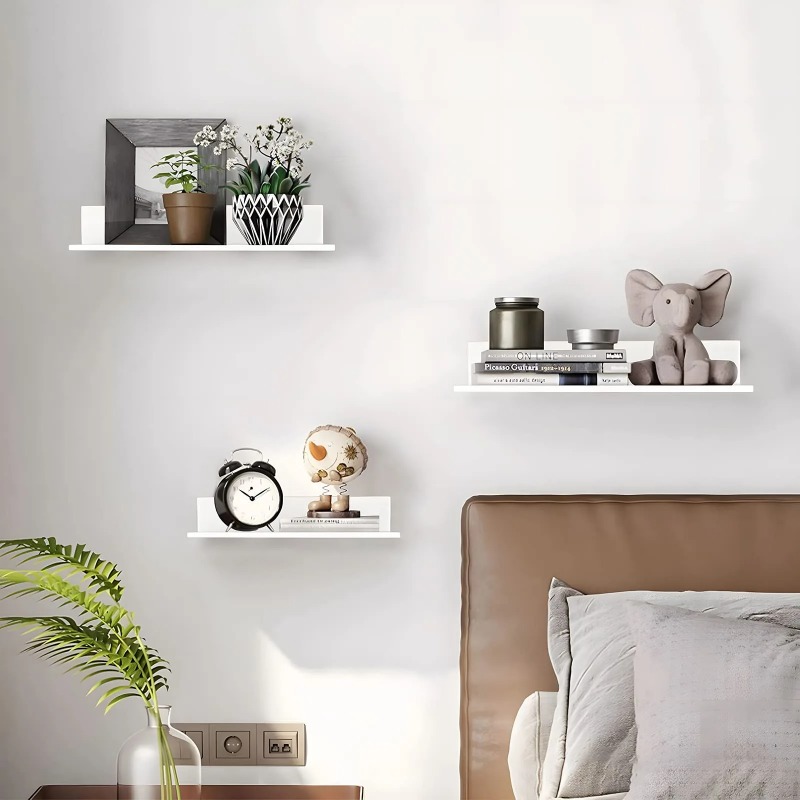Metal Floating Shelves Wall Mo - огляд і ціна Home Center Bathroom Accessories