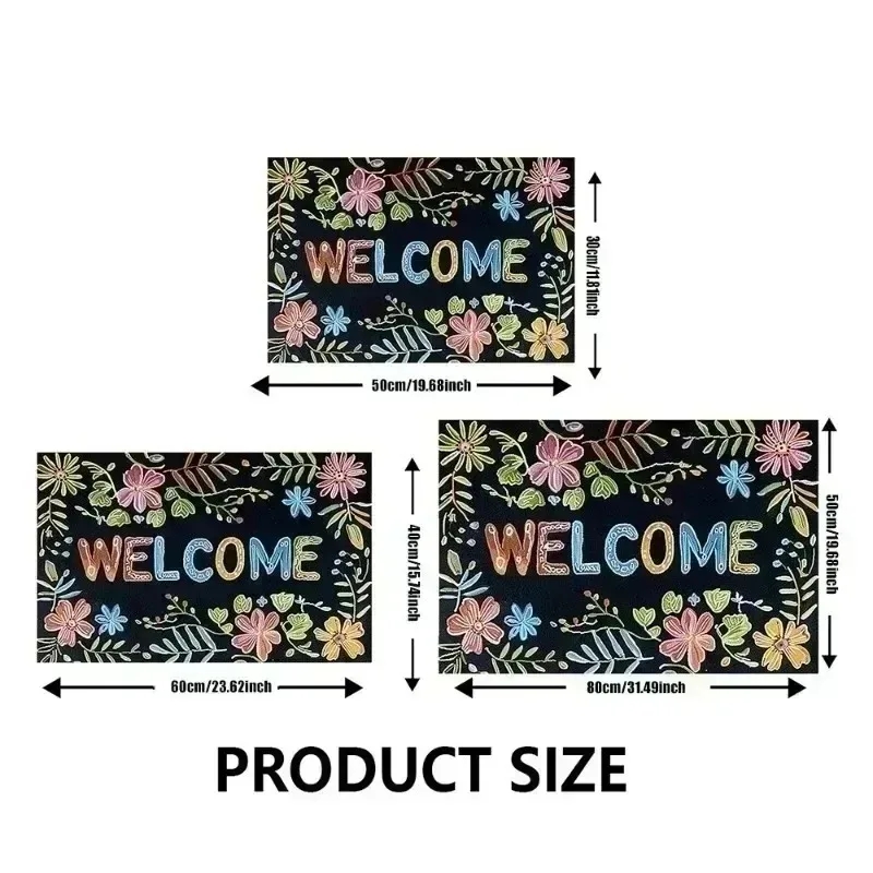 Good Vibes Only Welcome Mat -  - огляд і ціна Home Goods Bathroom Rugs