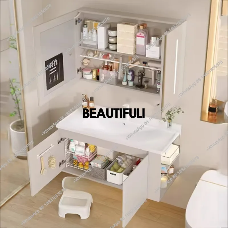 a17 Toilet Mirror Bathroom Cab - огляд і ціна Home Bathroom Vanity Combo