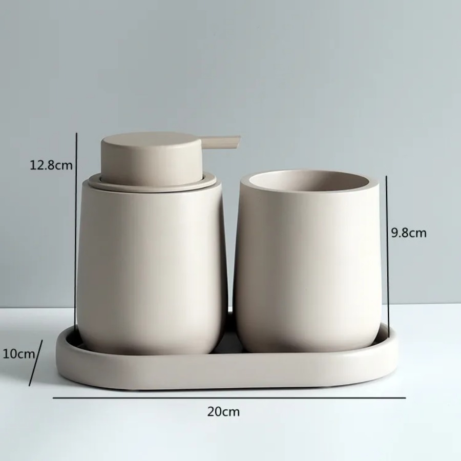 Bathroom Accessories Set Resin - огляд і ціна Home Center Bathroom Accessories