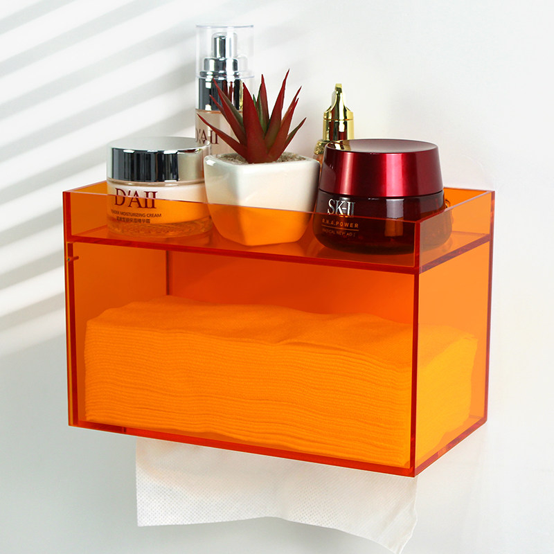 Acrylic Wall Mounted Tissue Bo - огляд і ціна Home Bathroom Towel Dispenser