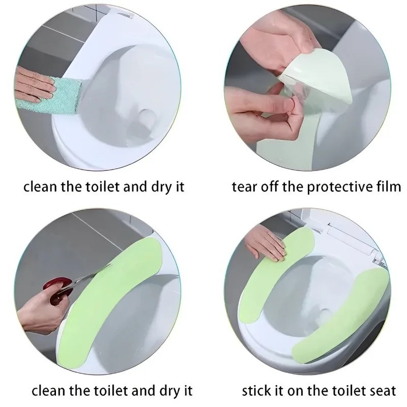 1/5/10Pairs Colorful Toilet Se - огляд і ціна Home Bathroom Equipment