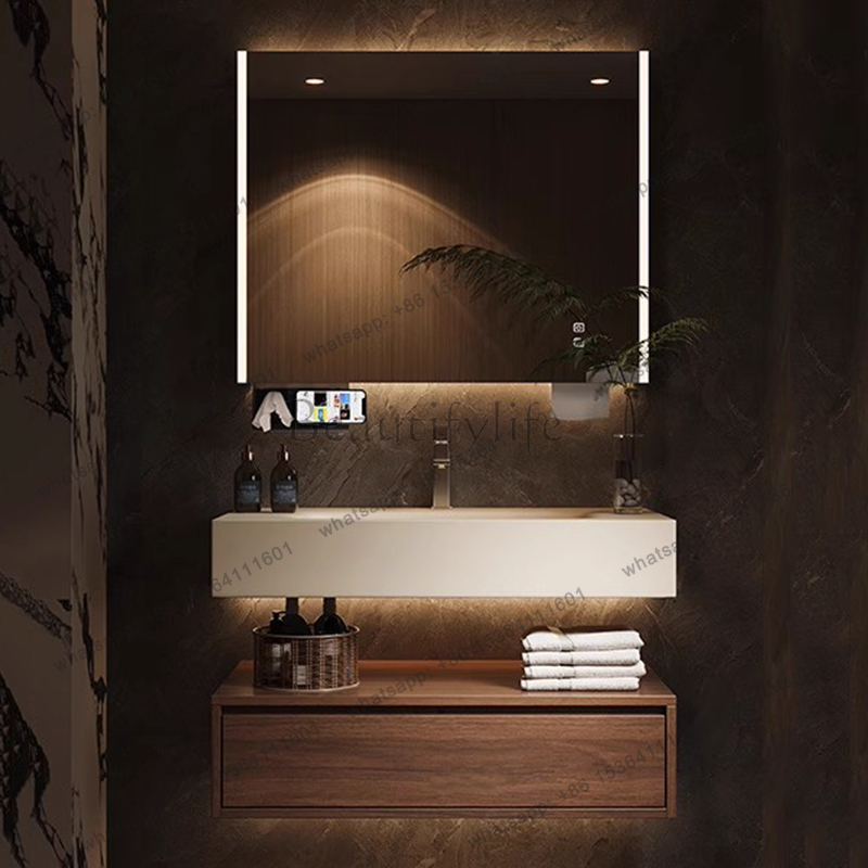 Storage Shelves Bathroom Cabin - огляд і ціна Home Bathroom Vanity Combo