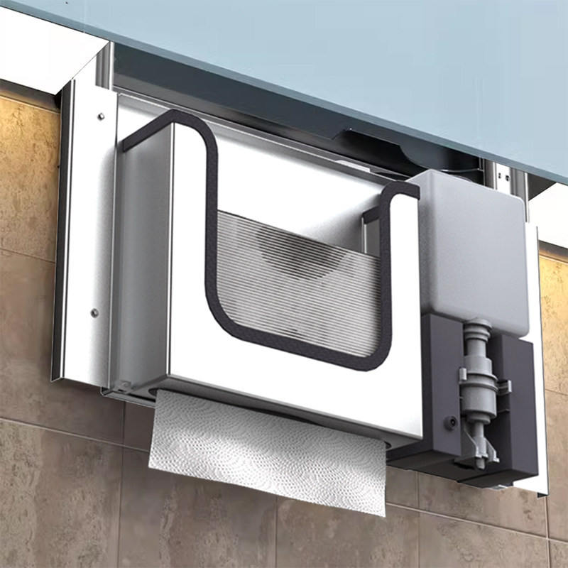 Stainless Steel Hidden Paper T - огляд і ціна Home Bathroom Towel Dispenser