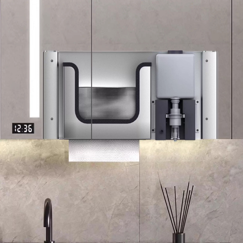 Stainless Steel Hidden Paper T - огляд і ціна Home Bathroom Towel Dispenser