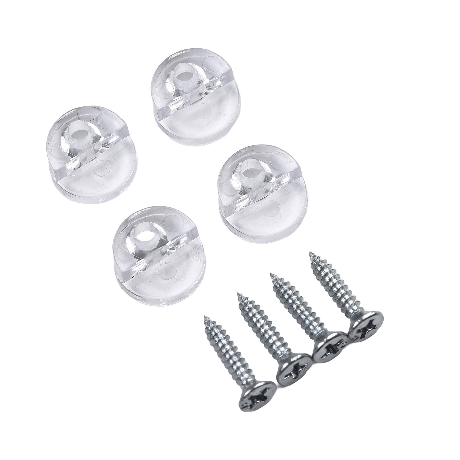4PCS Mirror Fixing Clips Glass - огляд і ціна Home Hardware Bathroom Mirrors