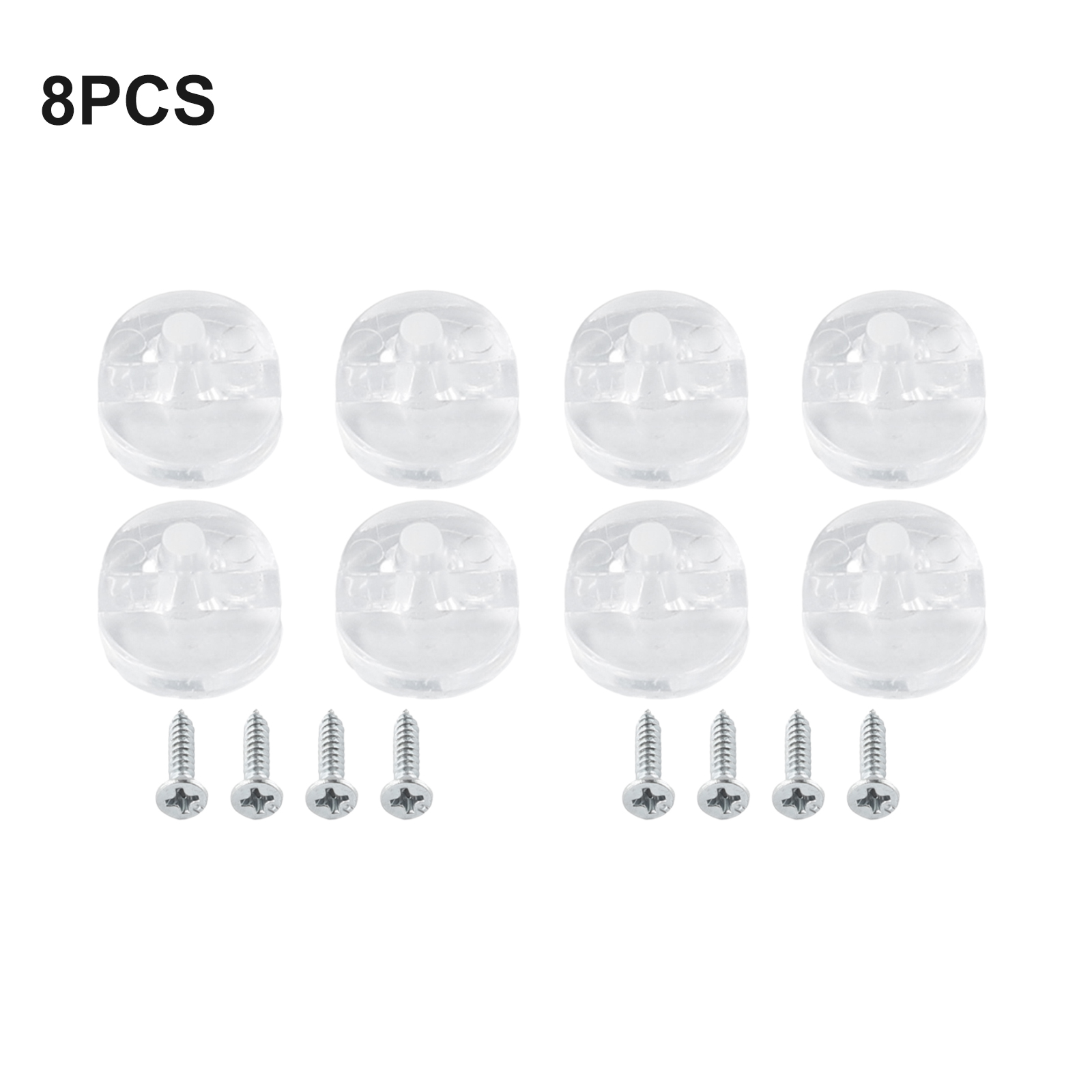4PCS Mirror Fixing Clips Glass - огляд і ціна Home Hardware Bathroom Mirrors