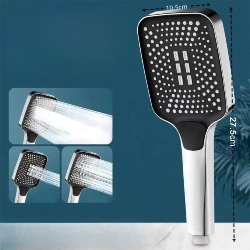 Adjustable 3-Mode High Pressur - огляд і ціна Home Bathroom Equipment