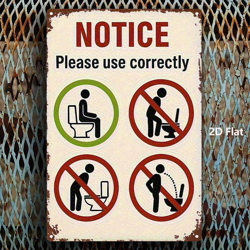 Vintage Flat 2D Aluminum Wall  - огляд і ціна Home Bathroom Rules