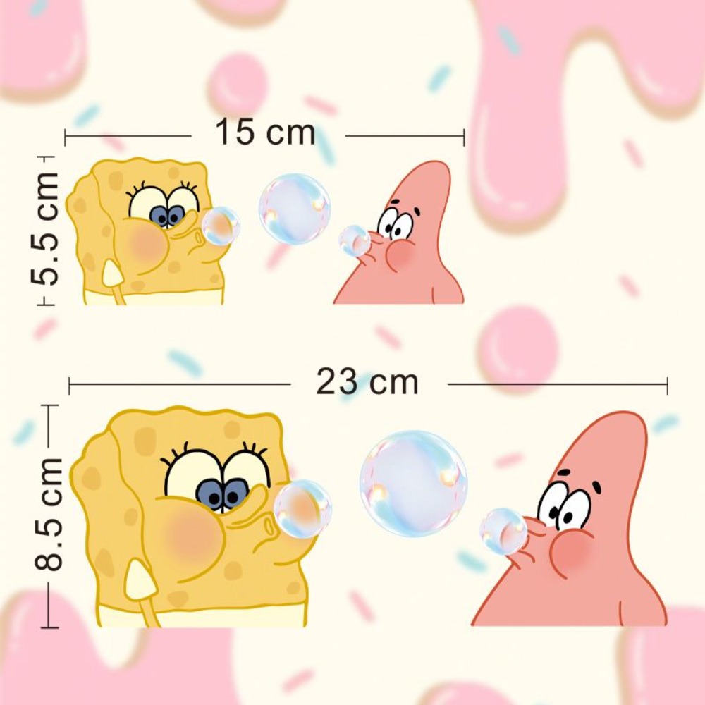 SpongeBob Bathroom Mirror Deca - огляд і ціна Home Bathroom Equipment