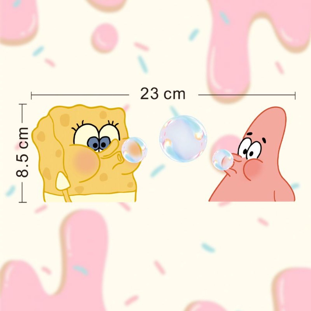 SpongeBob Bathroom Mirror Deca - огляд і ціна Home Bathroom Equipment